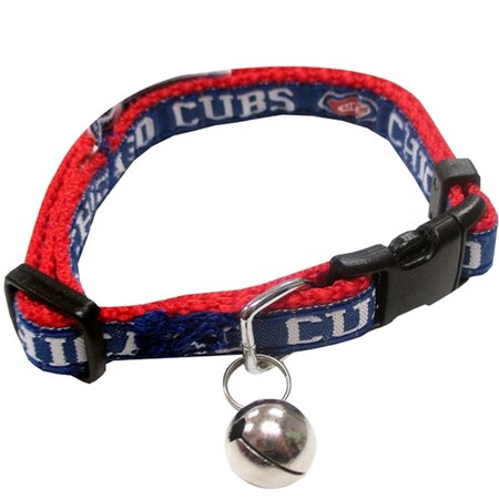 Pets First Chicago Cubs Breakaway Cat Collar PFCUB5010
